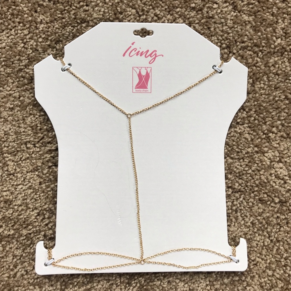 Simple Gold Body Chain